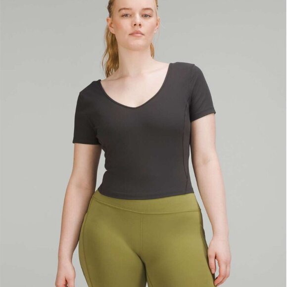 lululemon athletica Tops - Lululemon Align T-Shirt Graphite Grey